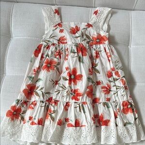 Tommy Bahama Red Floral Kids Dress